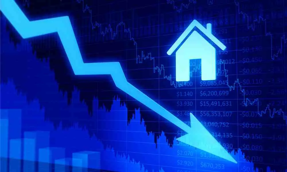 Is house price going down in us?
